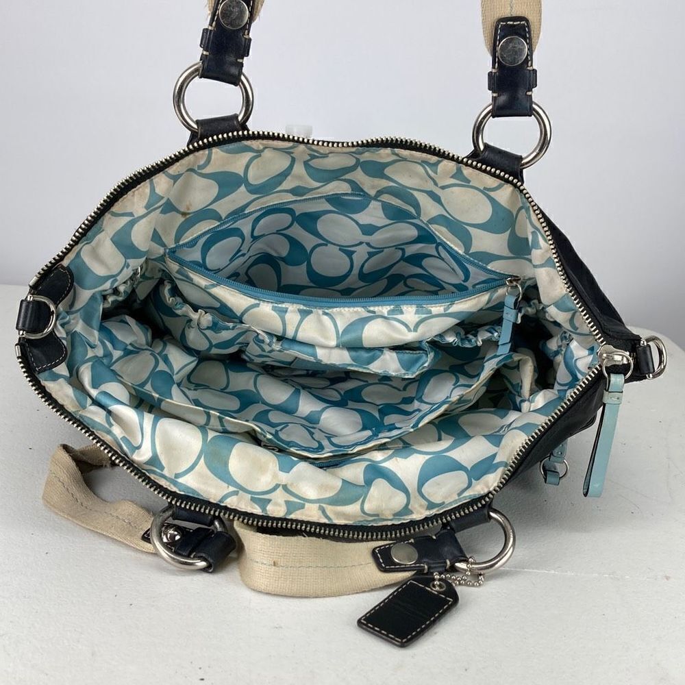COACH Leatherware HAMPTON M0771-11748 Multipurpose Tote Baby Bag - Picture 8 of 16